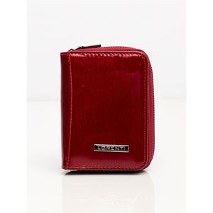 A small burgundy leather wallet vyobraziť