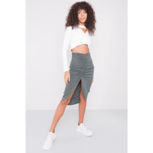 BSL Women´s Green Fitted Skirt vyobraziť