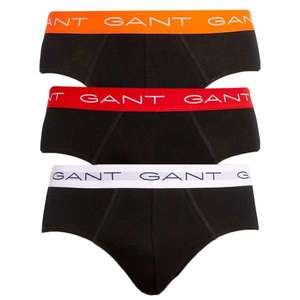 3PACK men's briefs Gant black (902033602-5) vyobraziť