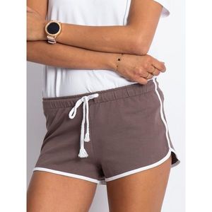 Brown sweat shorts vyobraziť