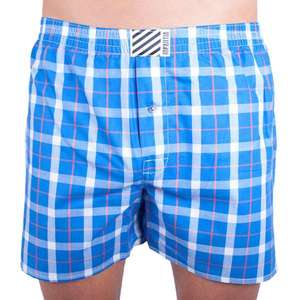Men's shorts Infantia blue-white cube PTKG27 vyobraziť