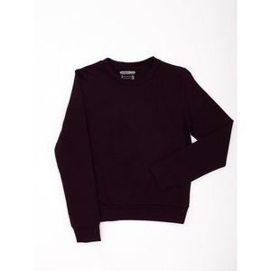 Basic dark purple youth sweatshirt vyobraziť