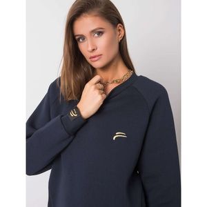 FOR FITNESS Navy blue sweatshirt vyobraziť
