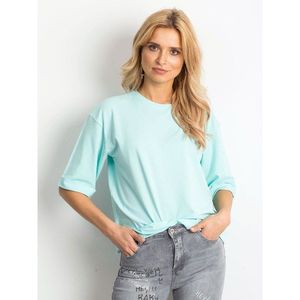 Cotton mint blouse vyobraziť