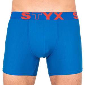 Men's boxers Styx long sport rubber blue (U967) vyobraziť
