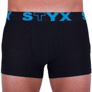 Men's boxers Styx sport rubber black (G961) vyobraziť
