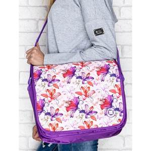 Floral school shoulder bag vyobraziť