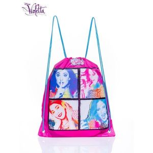 Pink backpack with a Violetta bag vyobraziť