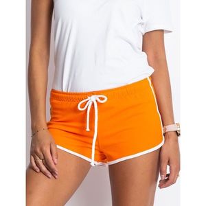 Orange sweat shorts vyobraziť
