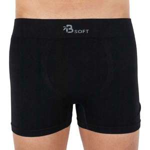 Men's Boxers Gino Bamboo Seamless Black (54006) vyobraziť