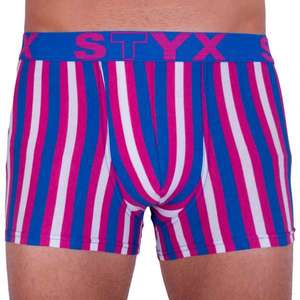 Men's boxers Styx sports rubber multicolored (G864) vyobraziť