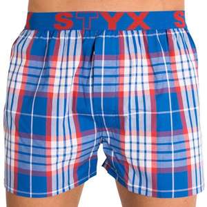 Men's shorts Styx sports rubber multicolored (B619) vyobraziť