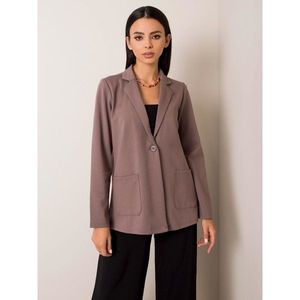 SUBLEVEL Dark beige jacket vyobraziť