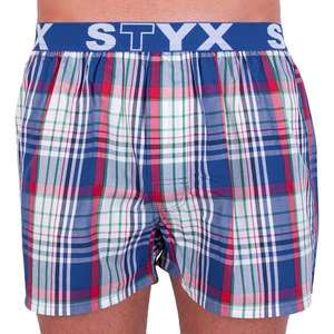 Men's shorts Styx sports rubber multicolored (B628) vyobraziť