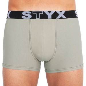 Men's boxers Styx sports rubber light gray (G1062) vyobraziť