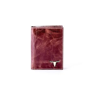 Men´s brown wallet made of genuine leather vyobraziť
