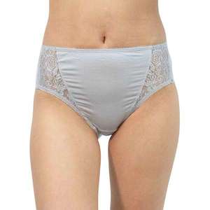 Women's panties Gina gray with lace (10120) vyobraziť