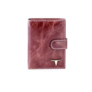 Men´s shaded brown flap wallet vyobraziť