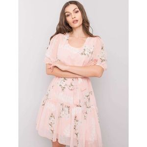 Women´s peach floral dress vyobraziť