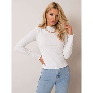 SUBLEVEL White women´s blouse with long sleeves vyobraziť