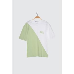 Trendyol Mint Male Oversize T-Shirt vyobraziť