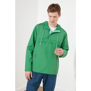Trendyol Green Male Half Zip Detail New Coat vyobraziť