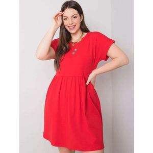 Dámske šaty Fashionhunters Plus size vyobraziť