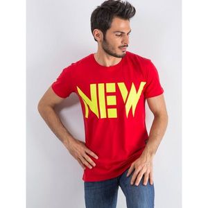 Men's red t-shirt vyobraziť