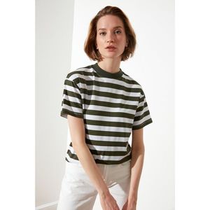 Dámske tričko Trendyol Striped vyobraziť