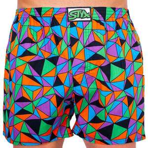 Men's shorts Styx art classic rubber oversized triangles (E1056) vyobraziť