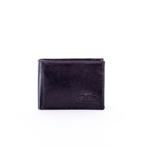 Black men´s wallet with abrasions vyobraziť