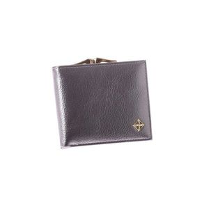 Silver small elegant wallet with a hook clasp vyobraziť