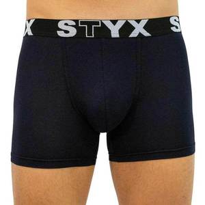 Men's boxers Styx long sports rubber dark blue (U963) vyobraziť