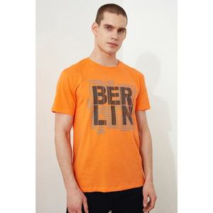 Trendyol Orange Men's Regular Fit T-Shirt vyobraziť
