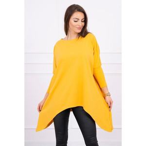 Blouse oversize mustard vyobraziť