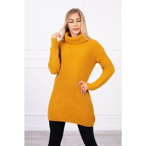Sweater with golf mustard vyobraziť