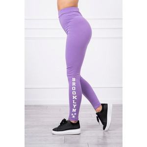 Pants leggings Brooklyn purple vyobraziť