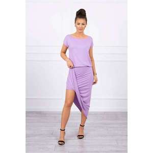 Asymmetric dress purple vyobraziť