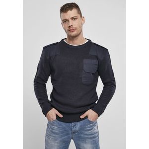 Urban Classics Brandit Military Sweater navy - XXL vyobraziť