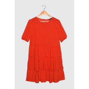 Trendyol Red Pointy Dress vyobraziť