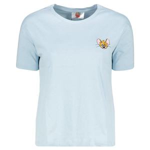 Trendyol Blue Tom & Jerry Licensed Embroidery Basic Knitted T-Shirt vyobraziť