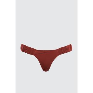Trendyol Cinnamon Ruffled Detail Bikini bottom vyobraziť