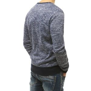 Men's navy blue sweatshirt BX4815 vyobraziť