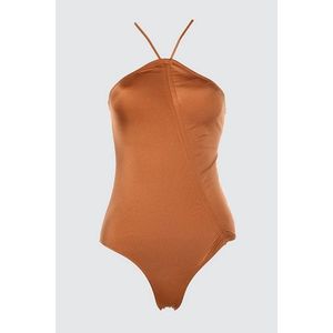 Trendyol Copper Assynx Detailed Swimsuit vyobraziť