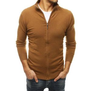 Men's khaki sweater WX1521 vyobraziť