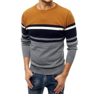 Men's light gray sweater WX1668 vyobraziť