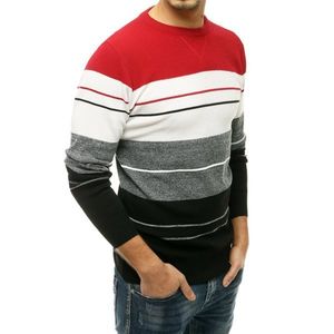 Red men's sweater WX1677 vyobraziť