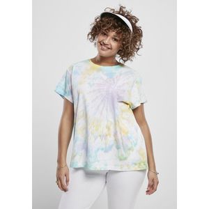 Urban Classics Ladies Tie Dye Boyfriend Tee pastel - 4XL vyobraziť