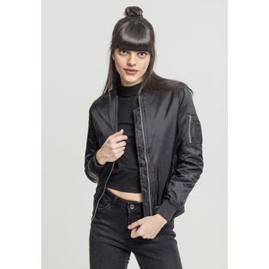 Urban Classics Ladies Basic Bomber Jacket black - S vyobraziť