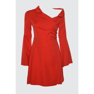 Trendyol Red Collar Detailed Jacket Dress vyobraziť
